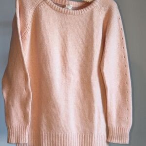 Bellatrix Soft Blush Crew Neck Sweater